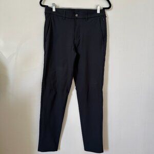 Lululemon Commission Pants Slim 32 Wrapstreme In Obsidian Size 29